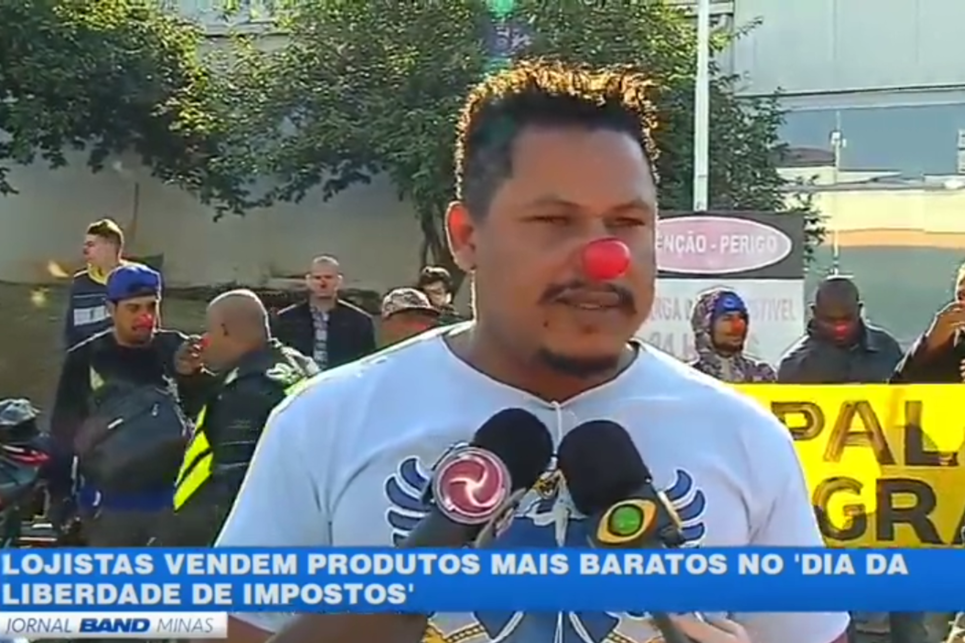 Protesto Gasolina posto pica pau
